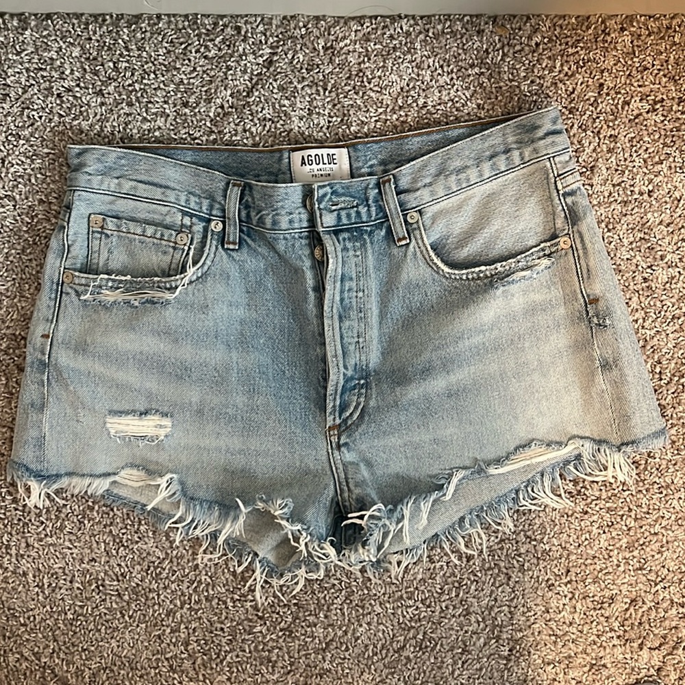 Agolde denim shorts size 29